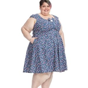 ISO Cherry Velvet Woodland Friends Dress